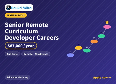 Senior Remote Curriculum Developer Careers