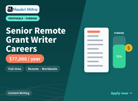 Senior Remote Grant Writer Careers