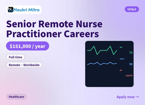Senior Remote Nurse Practitioner Careers