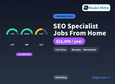 SEO Specialist Jobs From Home