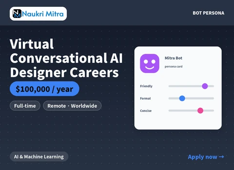 Virtual Conversational AI Designer Careers
