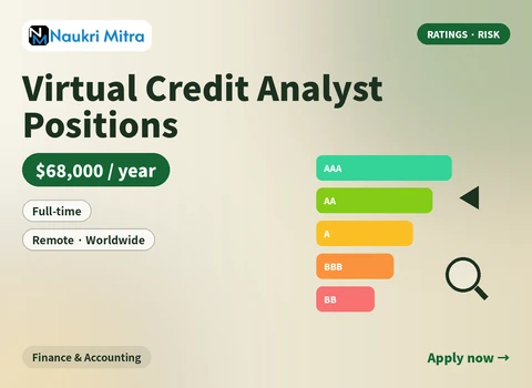 Virtual Credit Analyst Positions