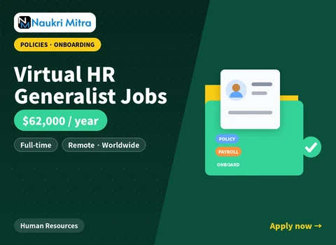 Virtual HR Generalist Jobs