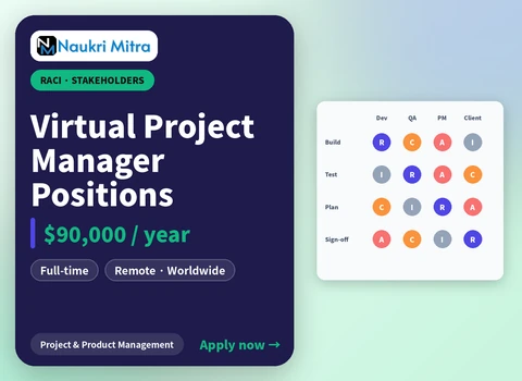 Virtual Project Manager Positions