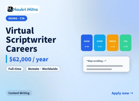 Virtual Scriptwriter Careers