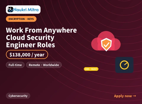 Work From Anywhere Cloud Security Engineer Roles
