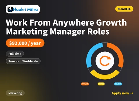 Work From Anywhere Growth Marketing Manager Roles