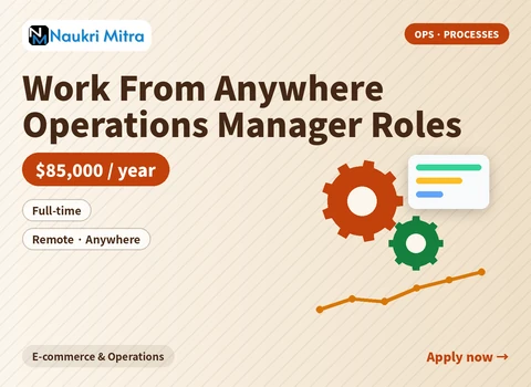 Work From Anywhere Operations Manager Roles