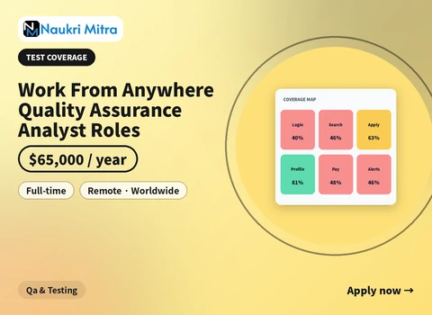 Work From Anywhere Quality Assurance Analyst Roles