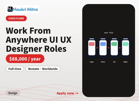 Work From Anywhere UI UX Designer Roles