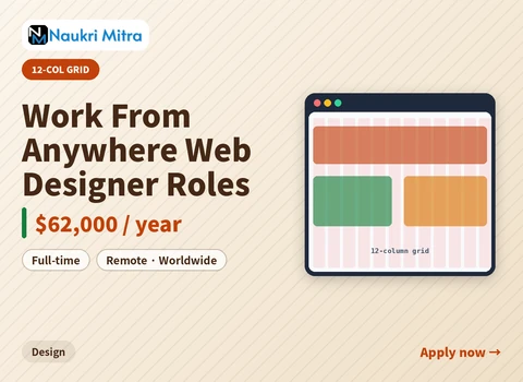 Work From Anywhere Web Designer Roles
