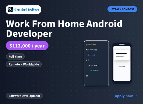 Work From Home Android Developer