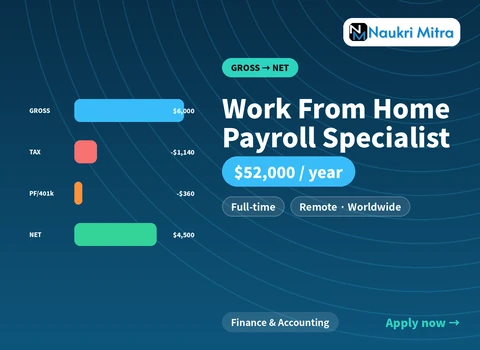 Work From Home Payroll Specialist